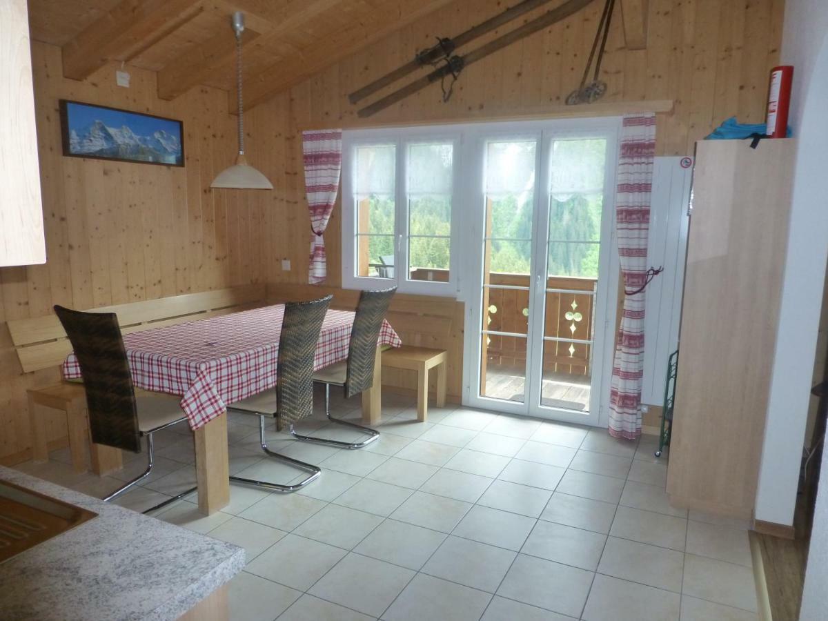 Апартаменты Chalet Verbrunnenhaus Гриндельвальд Экстерьер фото