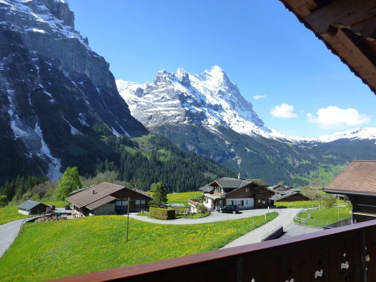 Апартаменты Chalet Verbrunnenhaus Гриндельвальд Экстерьер фото